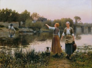 Vattenbärarna av Daniel Ridgway Knight