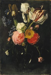 Blommor i en vas. av Daniel Seghers