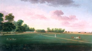En utsikt över Hyde Park, 1800-talet