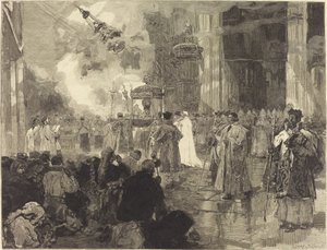 Festivalerna i Santiago de Compostela: Processionen av relikerna