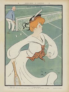 Marthe Regnier, fransk skådespelerska. Illustration för Le Rire