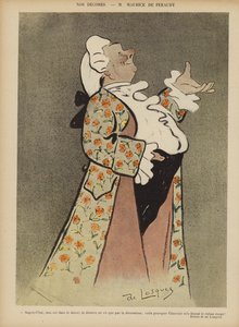 Maurice de Feraudy, fransk låtskrivare och skådespelare. Illustration för Le Rire