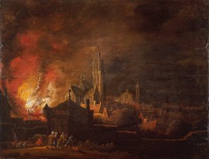 Branden i Antwerpen av Daniel van Heil