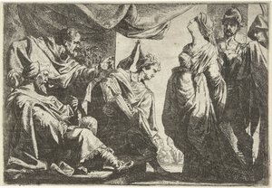 Susanna inför domarna av Daniel van den Dyck