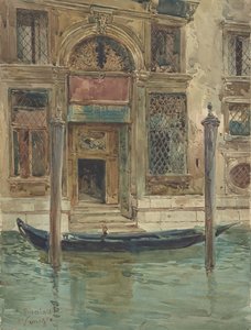 Portalen till ett venetianskt palats, 1839-1911. av Daniele Bucciarelli