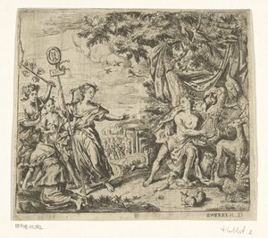 Orpheus och maenaderna i Ciconia av Daniël Herreyns (I)
