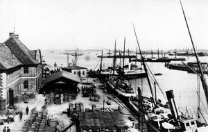 Köpenhamns hamn, ca 1880