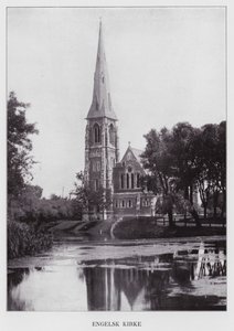 Kjobenhavn / Köpenhamn: Engelska kyrkan (s/v foto)
