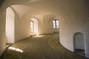 Interiör av Runda tornet, färdigställd 1643