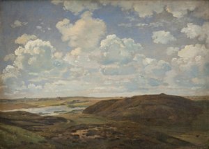 Ett landskap, Tørring, Jylland av Dankvart Dreyer