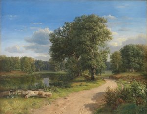 Landskap nära Hammermøllen, Nordsjälland