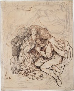 Kattens vagga av Dante Gabriel Charles Rossetti