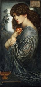Proserpin, 1882 av Dante Gabriel Charles Rossetti