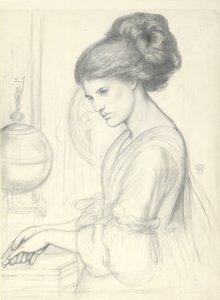 Studie för "Tvätta händerna", 1865