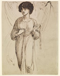 Astarte Syriaca - Figurstudie av Dante Gabriel Rossetti