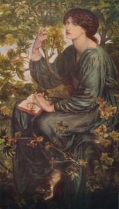 Dagdrömmar, 1880, c1915 av Dante Gabriel Charles Rossetti