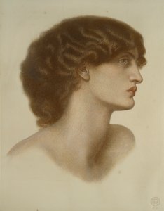 Mörk pärla, 1871 av Dante Gabriel Rossetti