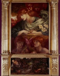 Den välsignade Damozel av Dante Gabriel Charles Rossetti