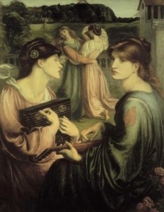 Bower Meadow av Dante Gabriel Charles Rossetti