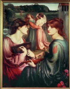 Bower Meadow av Dante Gabriel Charles Rossetti