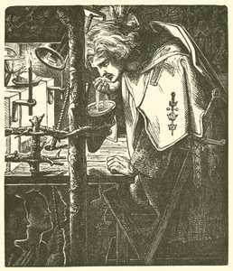 Från Tennysons dikter av Dante Gabriel Charles Rossetti