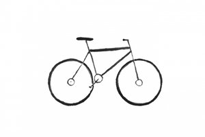 Enkel cykelskiss