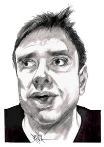 Alessandro Di Battista, 2023 (digital teckning med färgpennor)