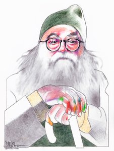 Ando Gilardi, 2000 (blyerts på papper)