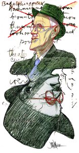 James Joyce av Dariush Radpour