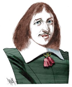 Porträtt av Francois Vatel (1631 -1671) (Fritz Karl Watel)