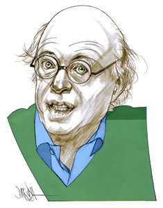Sennett Richard , 2008 (digital teckning med färgpennor) av Dariush Radpour