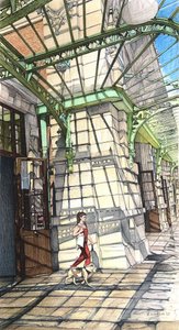 Franska Rivieran 1, 2025 (blyerts på papper) av Darrell Windjack