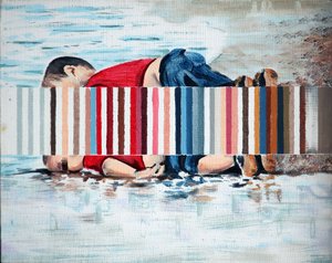Buoy, 2019 (akryl på duk)