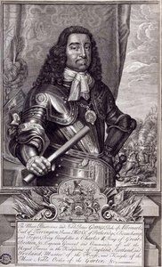George Monck av David (after) Loggan