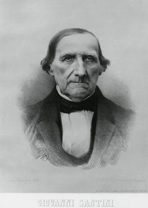 Porträtt av Giovanni Santini (1787-1877), italiensk astronom, matematiker och vetenskapsman