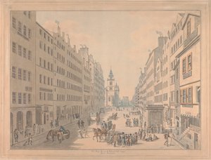 High Street i Edinburgh från öst