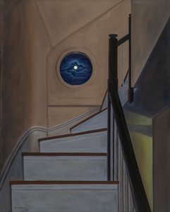 Above and Beyond, 2022 (olja på duk) av David Arsenault