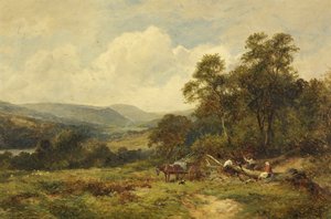 Ovanför Rydal Mount, Ambleside av David Bates