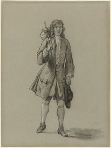 Ferdinand Huyck återvänder från utlandet. Illustration till boken med samma namn av Jacob van Lennep av David Bles