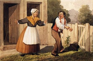 Den berusade mannen, c.1818
