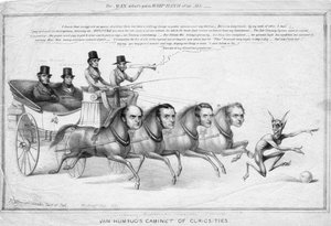 Van Humbugs kuriosakabinett, c.1837