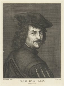 Porträtt av målaren Frans Hals av David Coster
