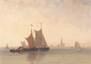 Antwerpen, morgon av David Cox