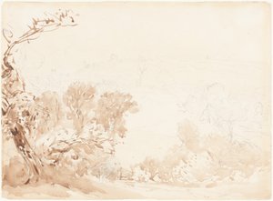 Sluttning och träd av David Cox