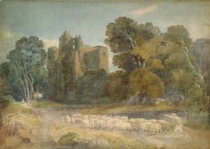 Kenilworth Castle i Warwickshire av David Cox