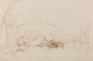 Flodscenen av David Cox