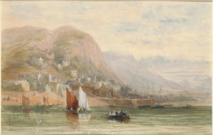 Utsikt över Barmouth, norra Wales av David Cox