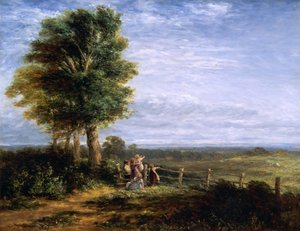 Skyläran, 1849. av David Cox the elder