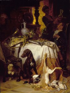 Efter jakten, 1870 av David Dalhoff Neal