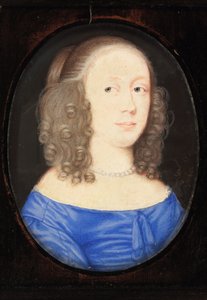 En dam som heter Elizabeth Vere, grevinna av Clare, 1653 (wc på veläng)
